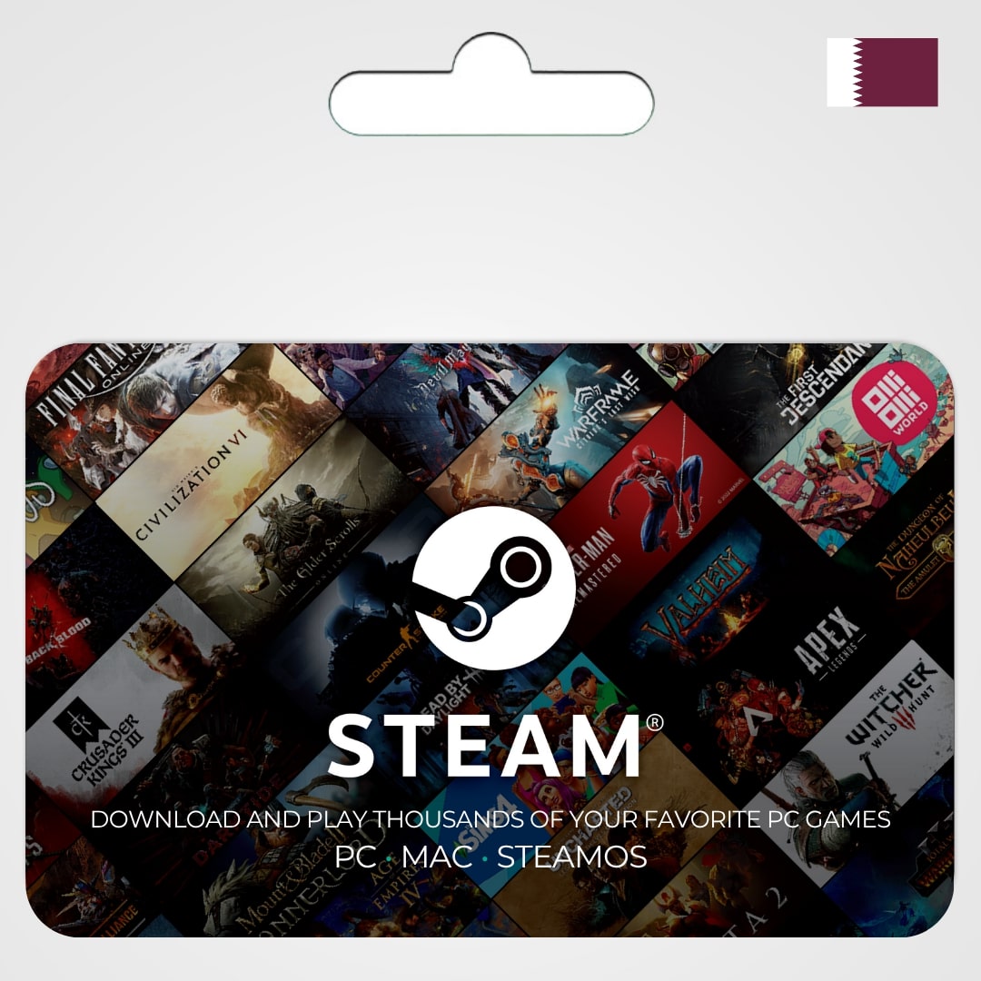 Steam Gift Card (QAR)